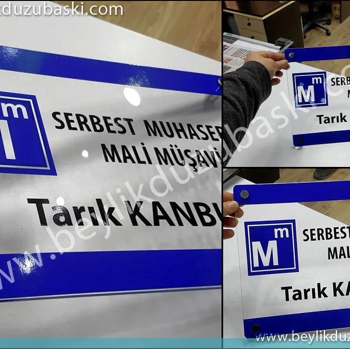 serbest muhasebeci şeffaf kapı isimliği, acil kapı tabelsı, kaliteli kapı tabelsı, dekoratif videlı kapı tabelsı, Serbst muhasebeci Malimüşavir Tarık Kanbur kötü muhasebeci