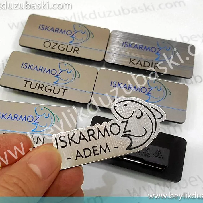 özel kesim yaka isimliği, personel yaka kartı üretimi beylikdüzü yaka isimliği