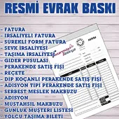 Resmi Evrak Baskıları