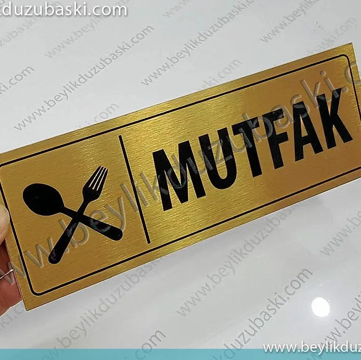 metal kapı isimliği, beylikdüzü kapı isimliği