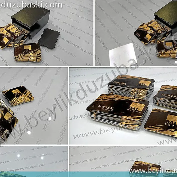 metal kartvizit, özel kutulu, ahşap kutulu kartvizit, kaliteli kartvizit, metal sarı renk kartvizit, acil üretim, aynı gün teslim, metal kartvizit