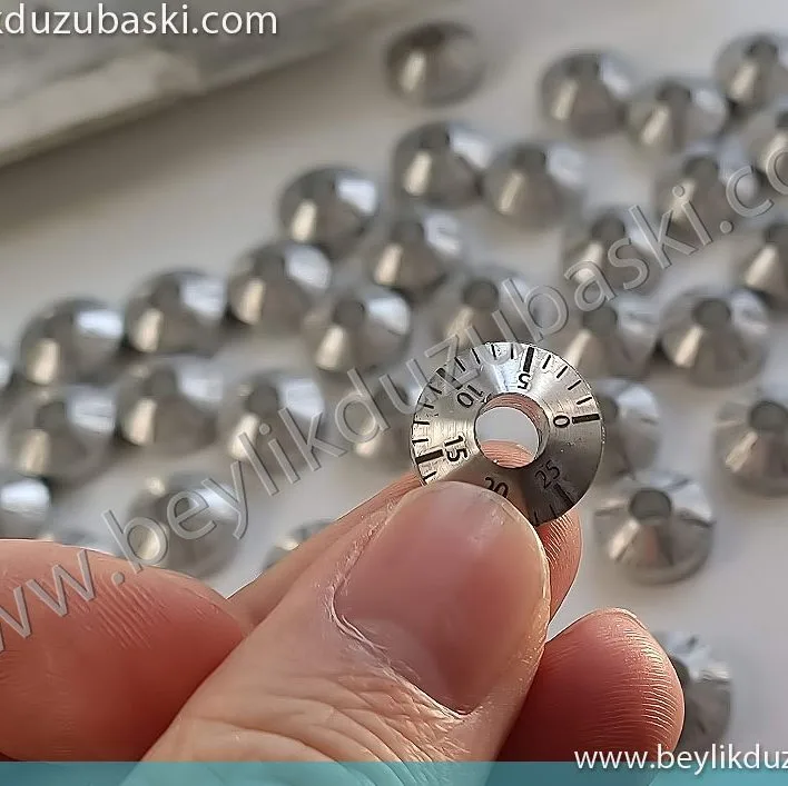 küçücük ürünler üzerine baskı, küçük makina aparatlarına baskı, yuvarlak ve konik alüminyum üzerine, çevirme çizgi ve rakamları baskısı, lazer ile markalam, ileri baskı teknolojileri, beylikdüzü