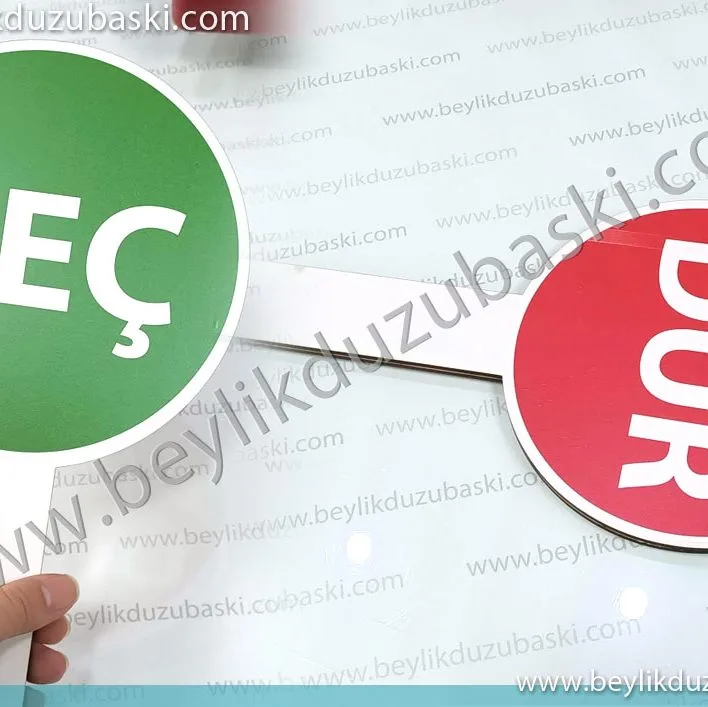 elle tutmalı, dur geç, tabelası, kontrol noktalarında, kullanıma uygun, plastik tabela, araç dur ve geç, üzerindeki yazılar değişebilir, el tabelası, döviz