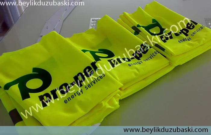 iş yeleği baskısı
