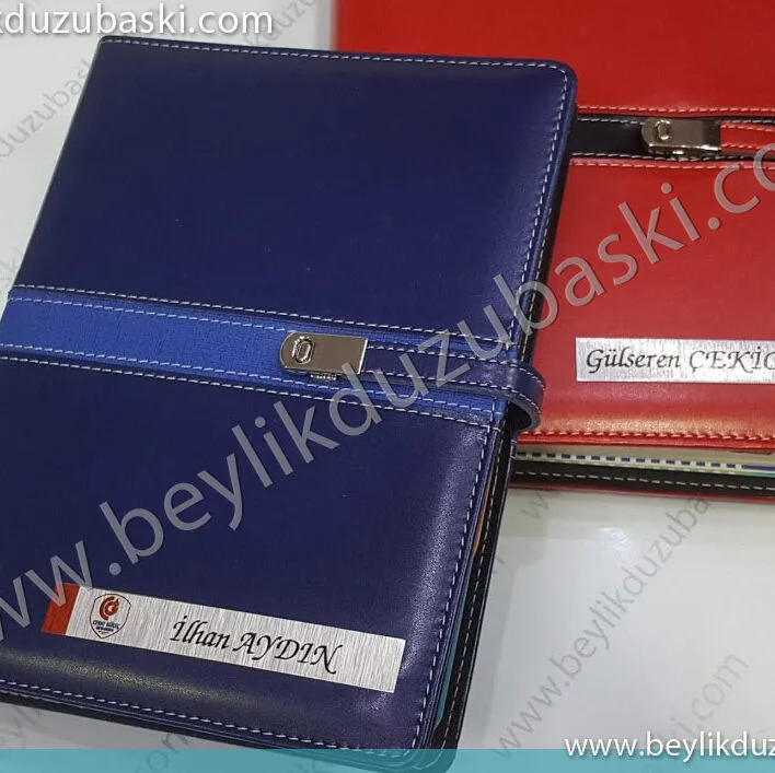 promosyon ajanda üzerine, martal plaka ile, logo ve isim baskısı, yapılmaktadır, acil promosyon baskı merkezi, beylikdüzü promosyon
