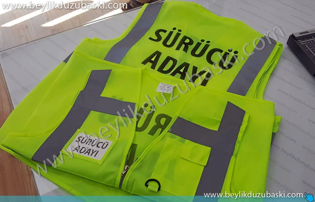 Sürücü yelek, sürücü adayı yelek, baskılı sürücü adayı yeleği, kaliteli baskılı, hızlı üretim, aynı gün kargo, fosforlu, reflektörlü, sürücü yeleği Sürücü yelek, sürücü adayı yelek, baskılı sürücü adayı yeleği, kaliteli baskılı, hızlı üretim, aynı gün kargo, fosforlu, reflektörlü, sürücü yeleği