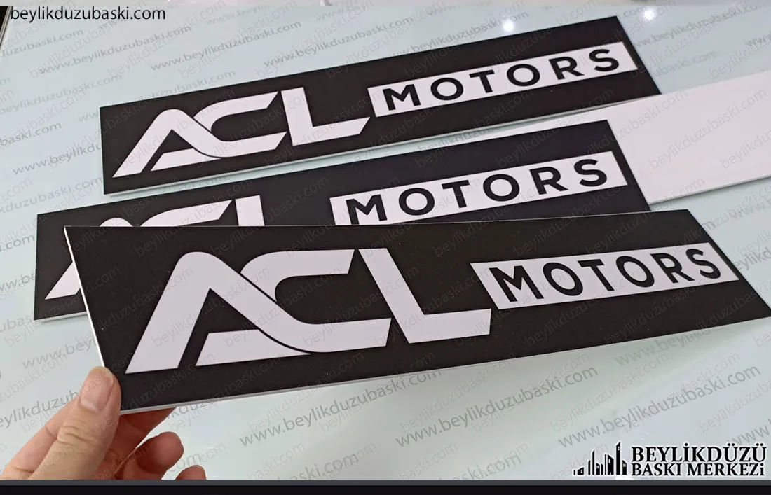 acl motors, araç plakalık, galeri için plakalık, dış mekan dayanıklı, üzeri mat koruma, resim çekimlerinde parlama yapmaz, kaliteli ürün, aynı gün kargo, tasarım desteği