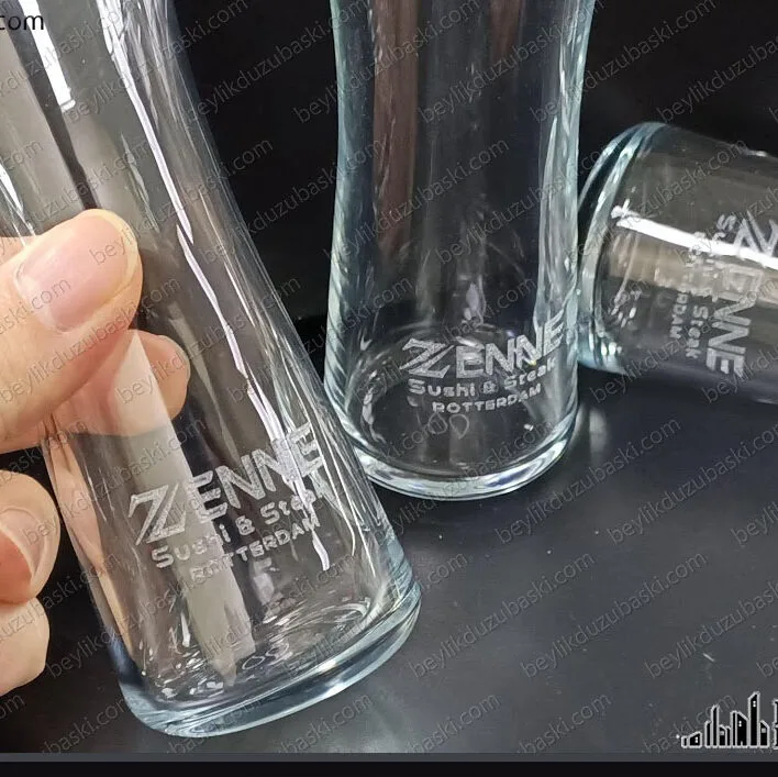 rakı bardağı, çıkmaz kazınmaz, yıkanabilir, cam bardak baskı, zenne logo baskılı, rakı bardağı, yurt dışına yaptığımız, adetli baskı, rakı bardağı