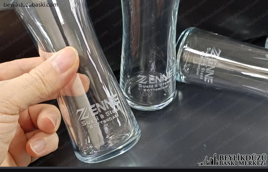rakı bardağı, çıkmaz kazınmaz, yıkanabilir, cam bardak baskı, zenne logo baskılı, rakı bardağı, yurt dışına yaptığımız, adetli baskı, rakı bardağı