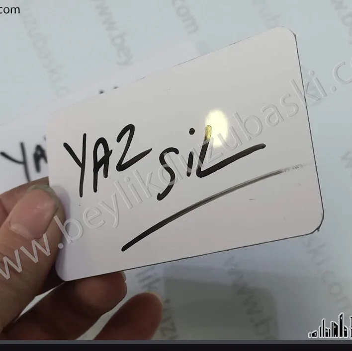 yazılıp silinebilir, magnet, emaye plaka, altı mıknatıs, oval köşe, metal yüzeylere kolayca tutunur, güçlü mıknatıs, kolay silinir, istenilen ebat yapılır, üretim imalat