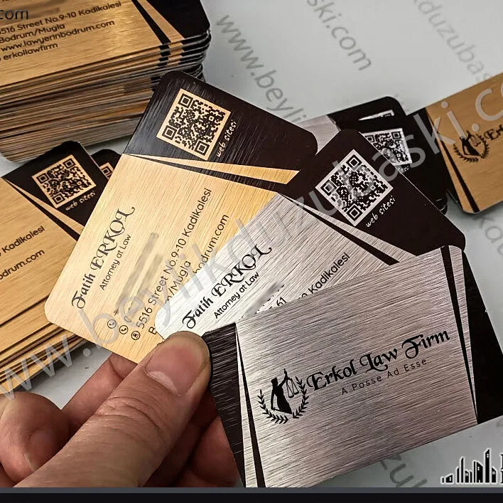 Avukat kartvizit, tasarım desteği, metal kartvizit, aynı gün gönderim, kurye gönderimi yapılır, hızlı üretim yapılır, acil metal kartvizit