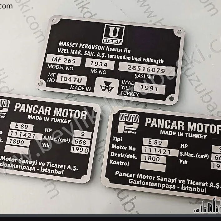 pancar motor metal etiket, yıpranan silinen, okunmayan, tekne motorlarını, aslına uygun revize edilmesi, tasarım desteği, aynı gün gönderim, tuzlu suya dayanıklı, sıcağa dayanıklı, paslanmaz alüminyum malzemeden üretilmiştir, uzun süre dayanıklı üründür, yönetmeliğe uygundur
