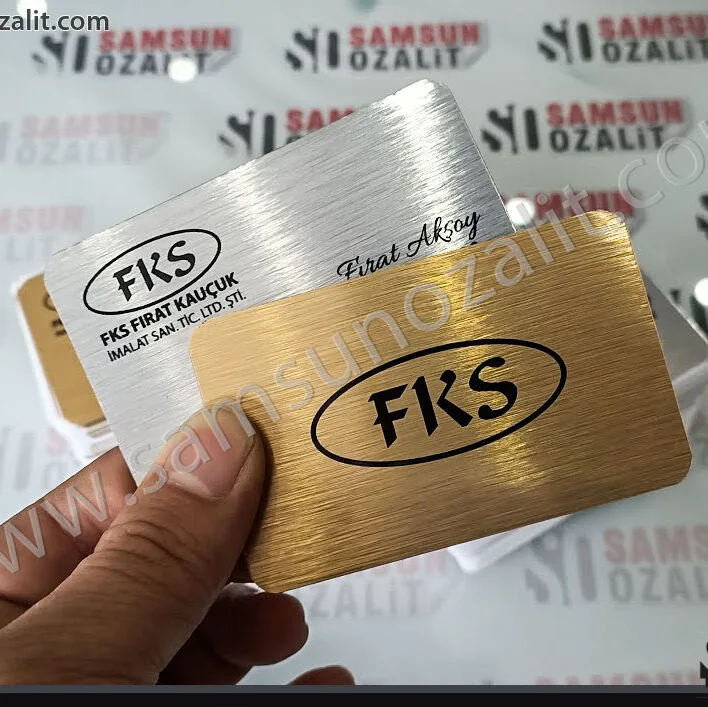 Metal business card, high quality business card printing, urgent card printing, design support is provided, fast production, same day shipping, urgent card, metal card, different, high quality business card