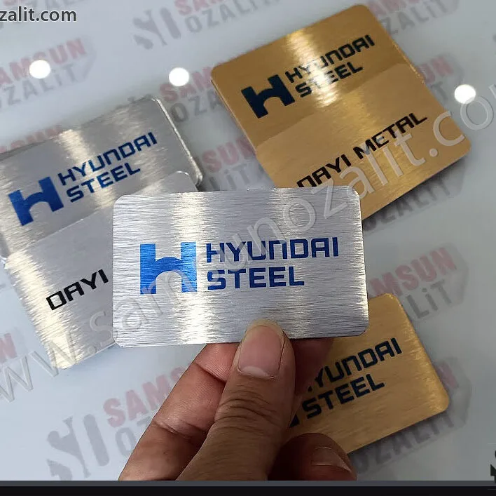 quality metal business card, fast production, same day shipping, small quantity printing, design support, vip business card, different business card, stainless material, writings are scratch-proof, scratch-resistant, protected