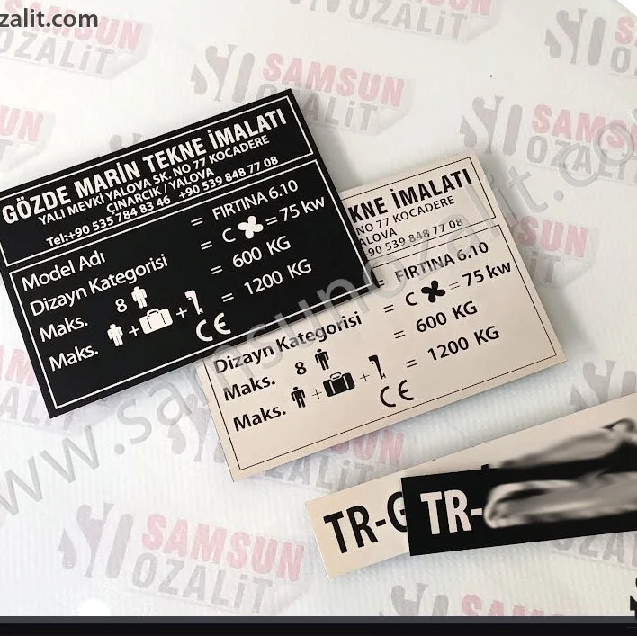 boat identification card, boat identification plate, metal plate, outdoor durable, not affected by water or sun, quality product, outdoor 30 years durable, stainless metal