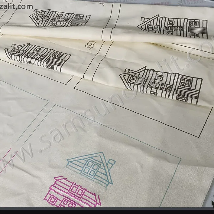 Printing on raw cloth, printing on American cloth, quality printing, demo printing, printing on ball and roll fabric
