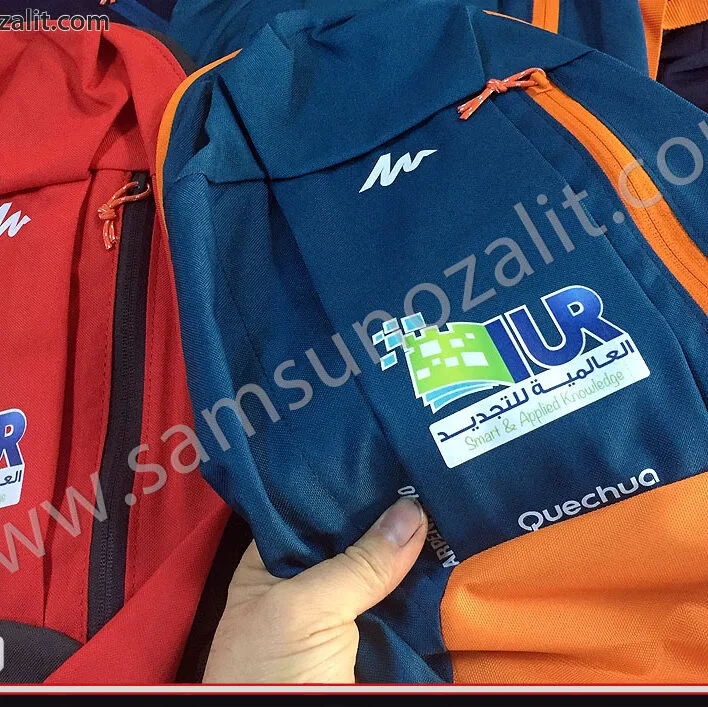 Printing on bags, printing on bags, printing on products, printing on backpacks, printing on small quantities of products, the customer sends the product or is supplied.