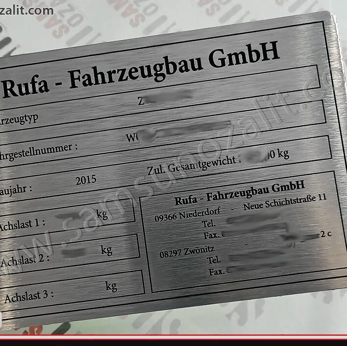 rufa fahrzeugbau, metal etiket, motor etiket, dorse etiket, taşıyıcı etiket baskısı, aslına uygun, metal etiket baskısı, yıpranmış, düşmüş, okunmayan motor etiket baskıları, tasarım desteği verilir, istenilen ürün ebadı yapılır, aynı gün gönderilir, tır, dorse, motor etiket baskıları rufa fahrzeugbau, metal label, engine label, trailer label, carrier label printing, true to the original, metal label printing, worn, fallen, unreadable engine label printing, design support is provided, desired product size is made, same day shipping, truck, trailer, engine label printing