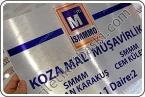 Acil Tabela üretimi