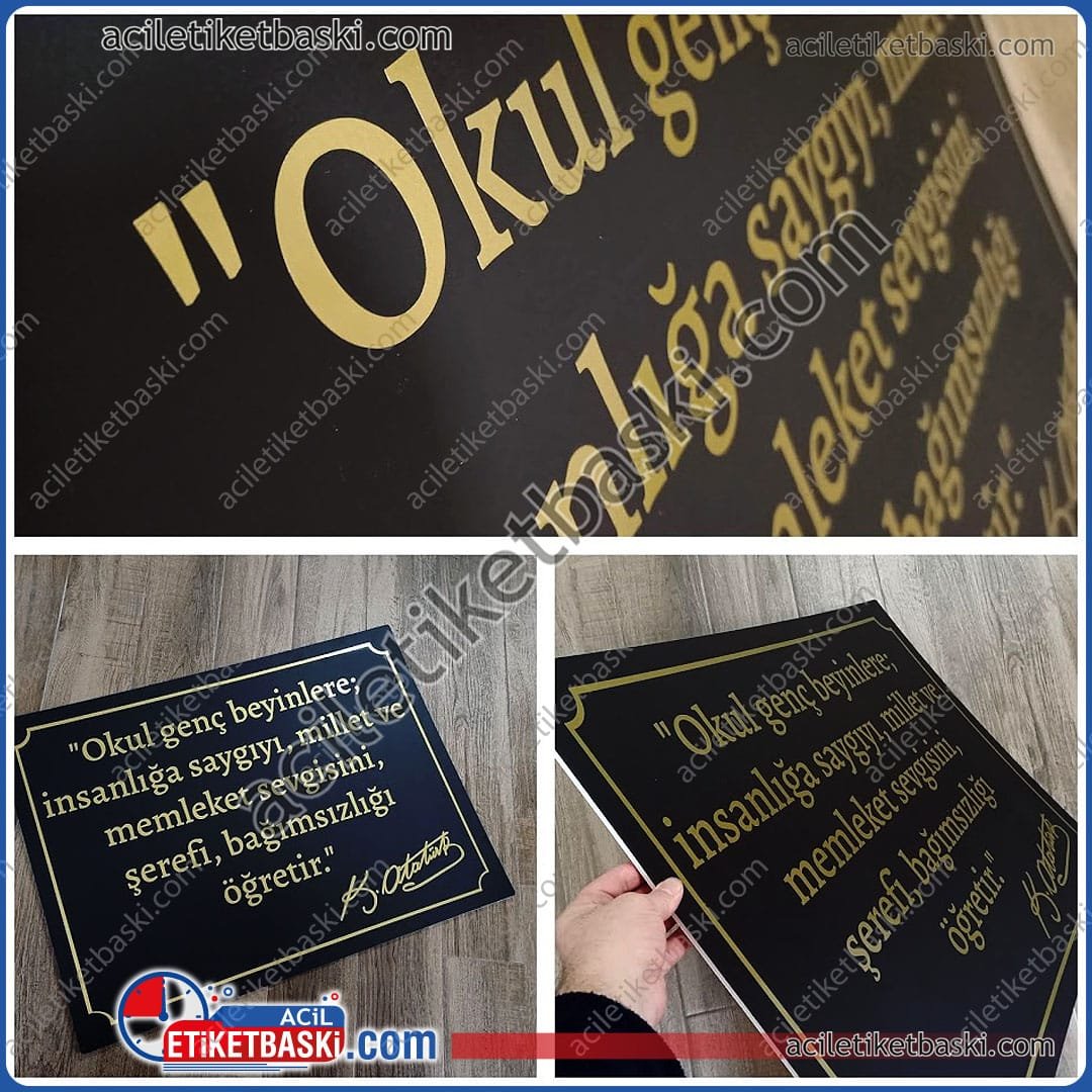Okul için büst yazısı, atatürk büst ön yazısı, mermer büst için, dış mekan dayanıklı, üzeri altın renk folyo kesim, tabela üretimi, ebat ve adede göre fiyat alınız Okul için büst yazısı, atatürk büst ön yazısı, mermer büst için, dış mekan dayanıklı, üzeri altın renk folyo kesim, tabela üretimi, ebat ve adede göre fiyat alınız, acil baskı merkezi, tabela üretim, imalat, uygun fiyat, dış mekan dayanıklı ürün