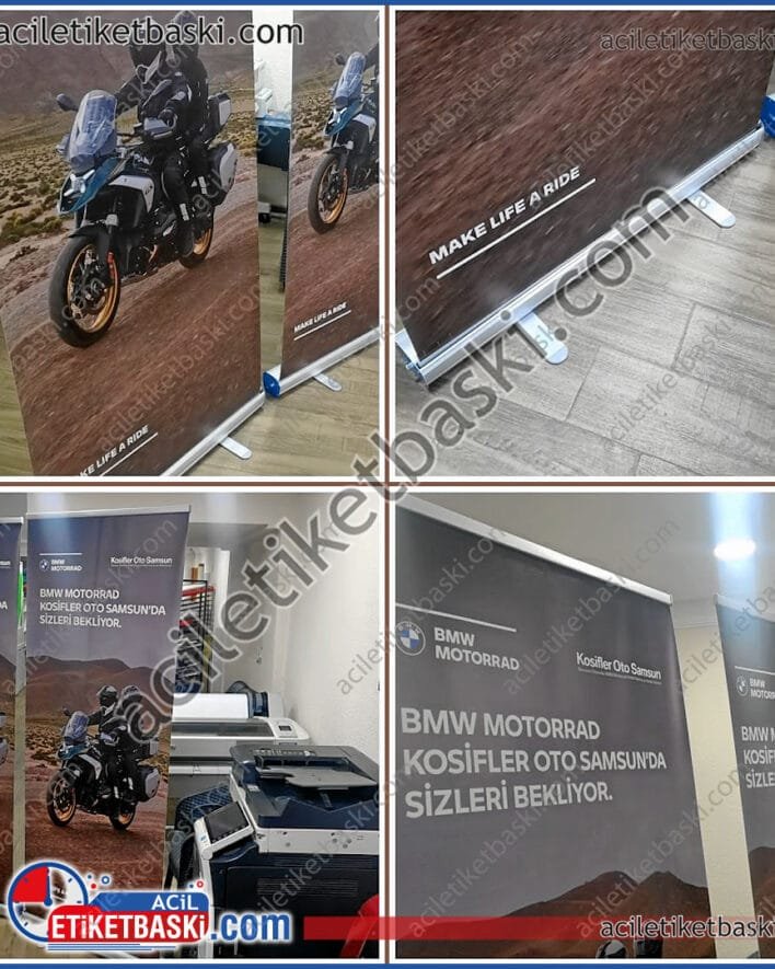 rollup, baskılı rollup, 85x200cm baskı alanı Roll-Up, ürün baskı dahil, teşhir alanı, etkinlik, gösteri alanı, toplantı, fuar alanı gibi yerlerde hızlıca kurulan, reklam baskılı stantlar, adede göre fiyat alınız, tasarım desteği verilir, hızlı üretim yapılır, acil reklam baskıları, acil bası merkezi