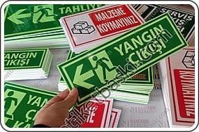 Uyarı Levhası Üretim ve imalat