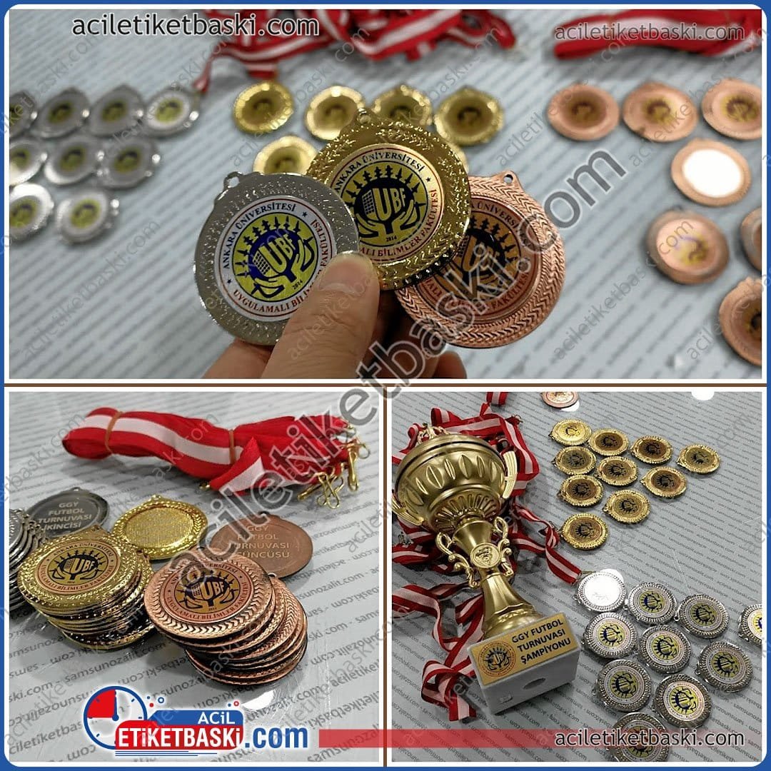Kupa ve Madalyon Baskısı – Hızlı Üretim, Acil Teslimat, Samsun Kupa & Madalyon İmalatı