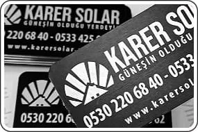 Metal Etiket Siyah Renk