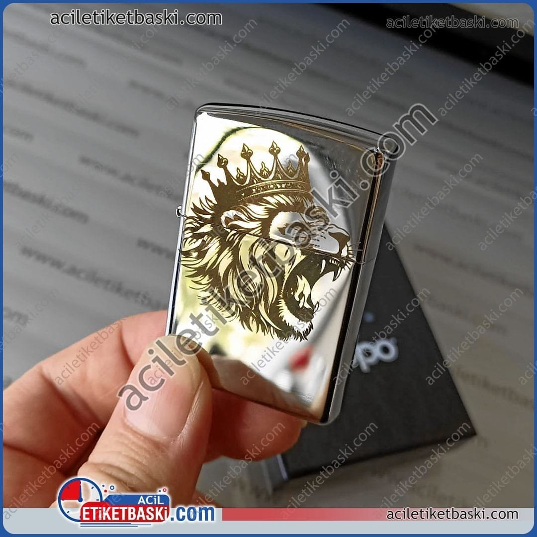 Çakmak Üzeri Kişiye Özel Lazer Kazıma | Kalıcı İsim, Logo, Mesaj | Samsun Baskı Merkezi - Çitlik Caddesi | Beklemede Baskı & Numune Ücreti