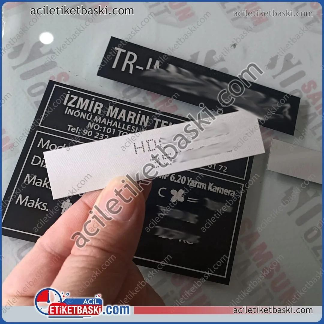 MARİN - TEKNE & MOTOR ETİKET ÜRETİM MERKEZİ